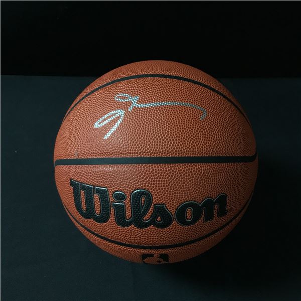 ALLEN IVERSON SIGNED BASKETBALL (SCHWARTZ COA)