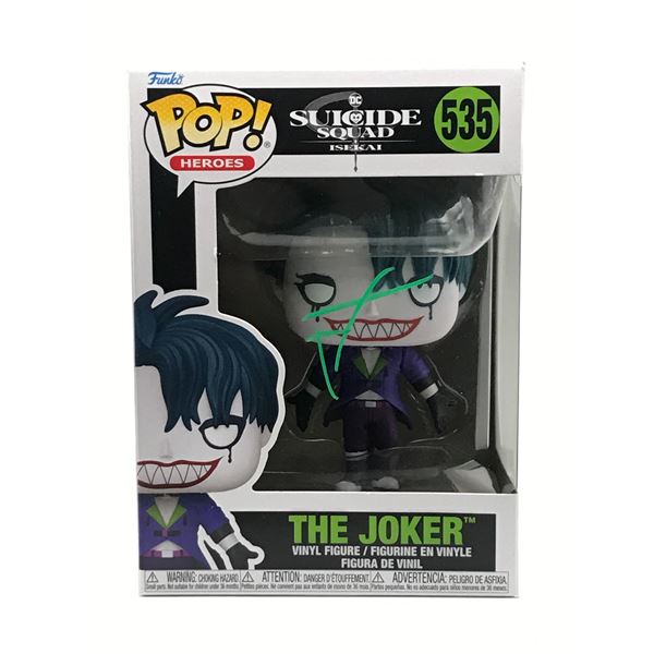 JARED LETO SIGNED JOKER FUNKO POP - KB COA