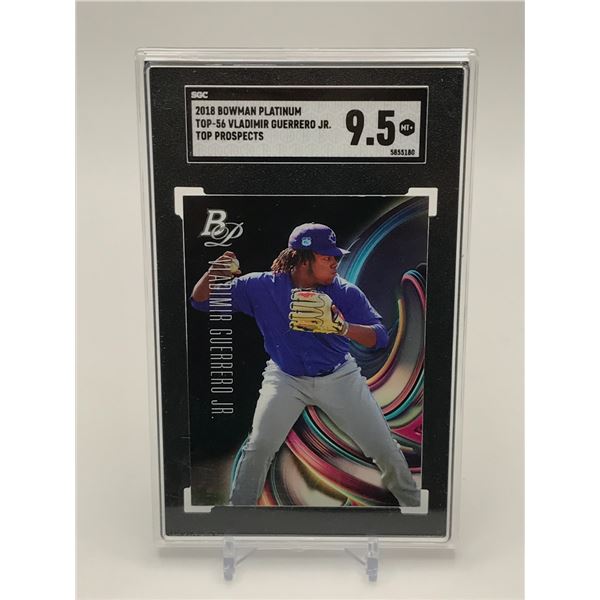 2018 BOWMAN PLATINUM VLADIMIR GUERRERO JR - SGC GRADE 9.5