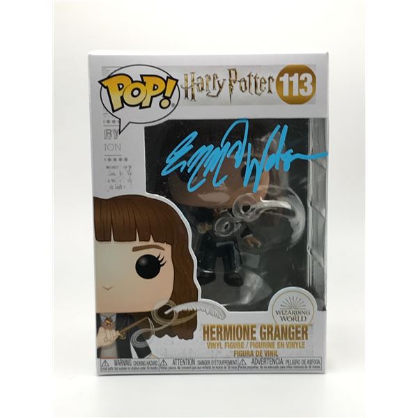 EMMA WATSON SIGNED HERMIONE GRANGER FUNKO POP - KB COA