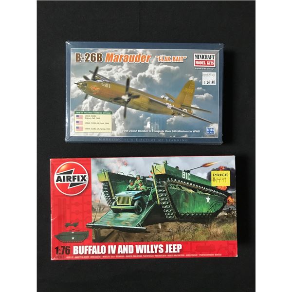 LOT OF 2 MODEL  KITS IN ORIGINAL PACKAGING