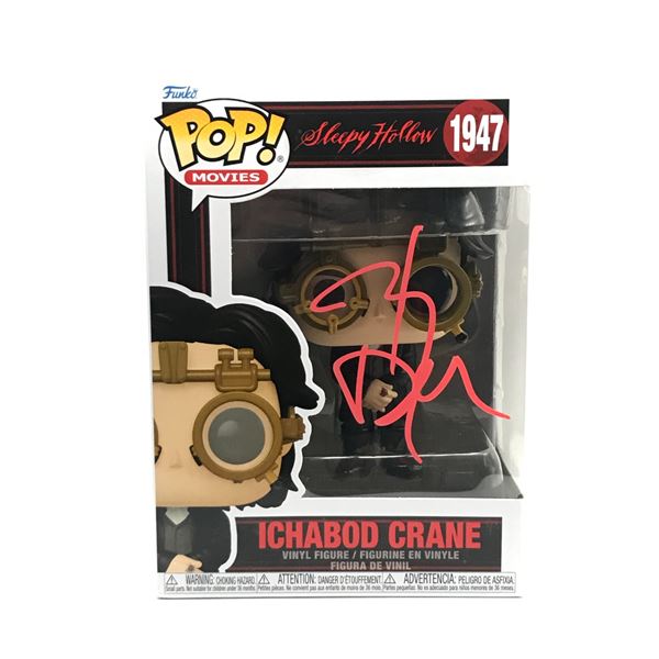 JOHNNY DEPP SIGNED SLEEPY HOLLOW FUNKO POP - KB COA
