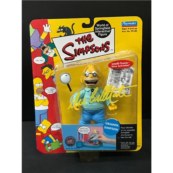 DAN CASTELLANETA SIGNED GRANDPA SIMPSON ACTION FIGURE - KB COA