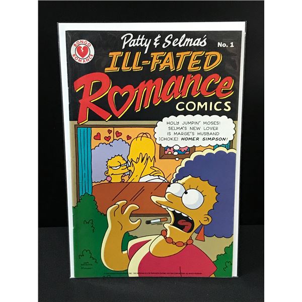 PATTY & SELMA'S ILL FATED ROMANCE COMICS #1 - BONGO ROMANCE COMICS