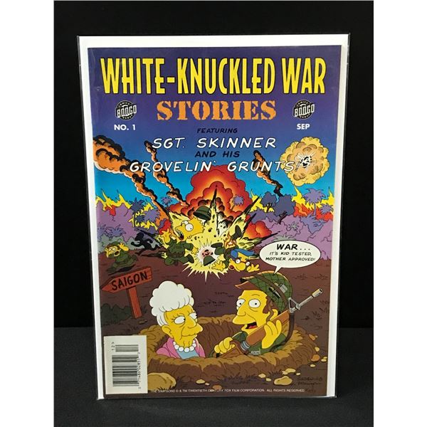 WHITE KNUCKLED WAR STORIES #1 - BONGO COMICS