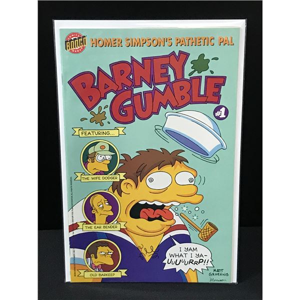 BARNEY GUMBLE #1 - BONGO COMICS