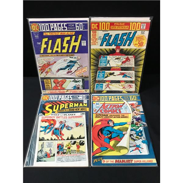 LOT OF 4 DC COMICS