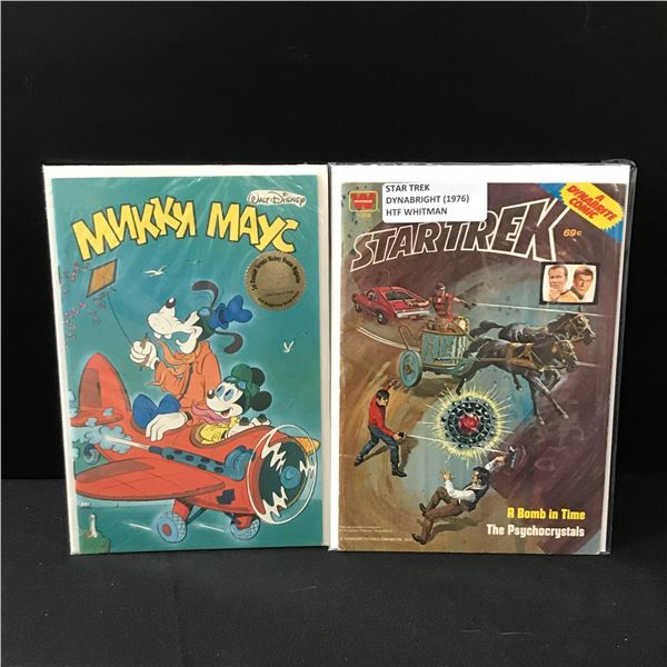 LOT OF 2 COMICS SILVER AGE STAR TREK