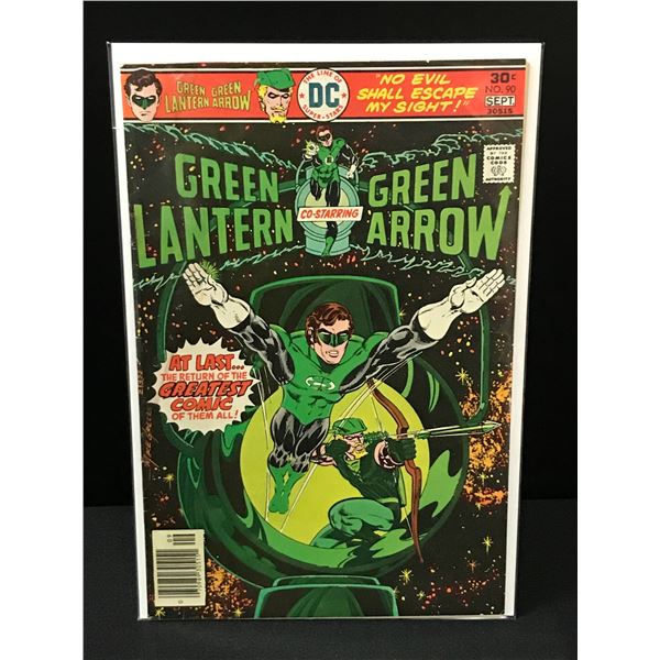 GREEN LANTERN CO-STARRING THE GREEN ARROW #90 - DC COMICS