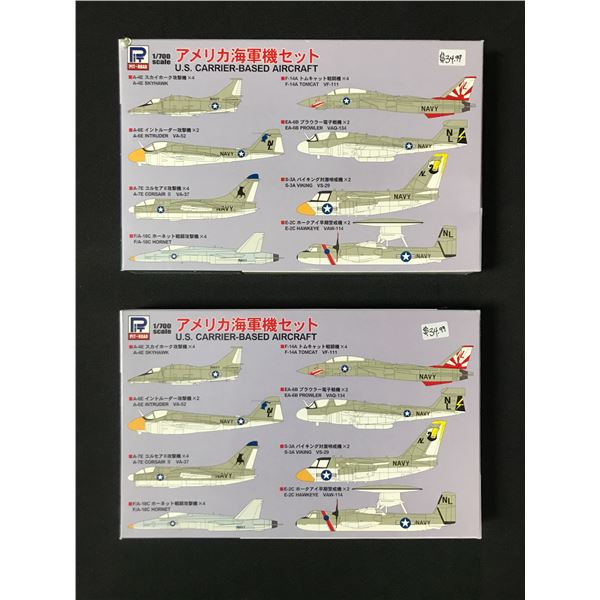 LOT OF 2 PIT 1/700 SCALE MODEL AIRCRAFT  KITS IN ORIGINAL PACKAGING
