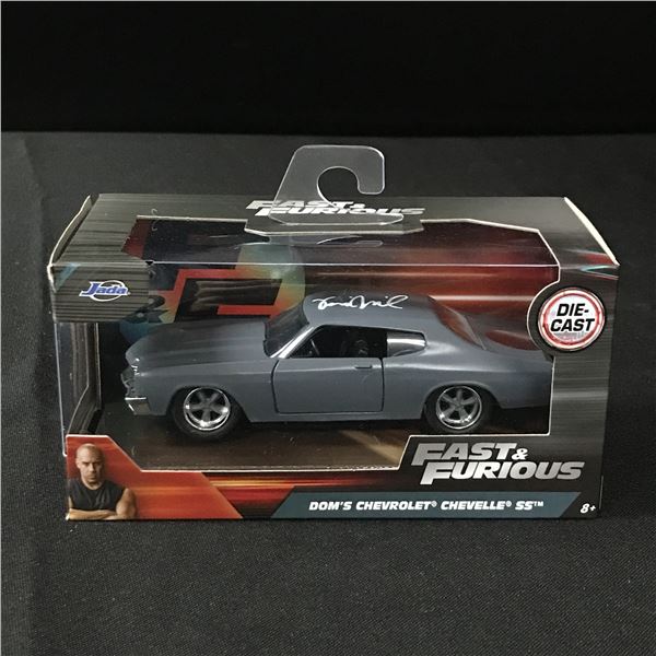 VIN DIESEL SIGNED FAST AND THE FURIOUS CAR - KB COA