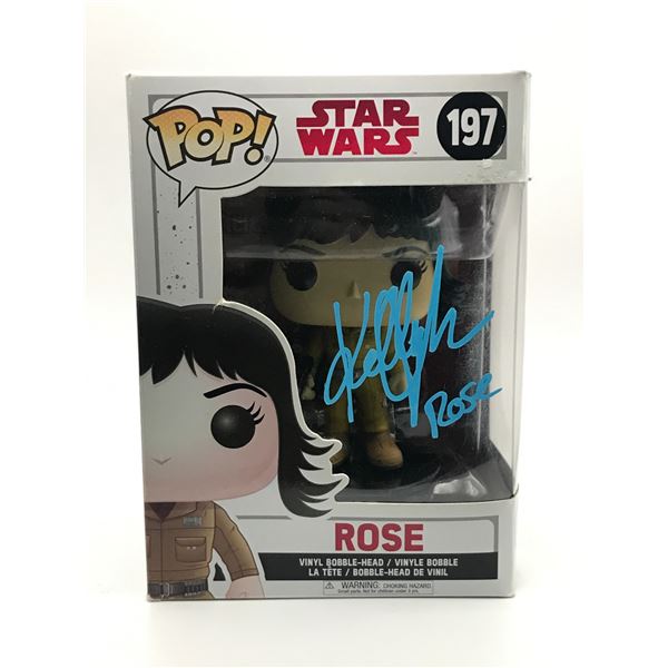 KELLY MARIE TRAN SIGNED ROSE STAR WARS FUNKO POP - KB COA