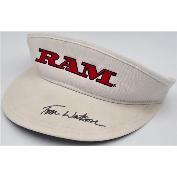 TOM WATSON SIGNED RAM HAT - BECKETT COA