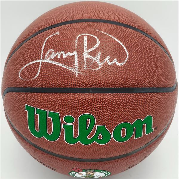 LARRY BIRD SIGNED BASKETBALL - PSA COA