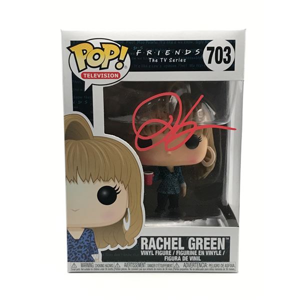 JENNIFER ANISTON SIGNED RACHEL FROM FRIENDS FUNKO POP - KB COA