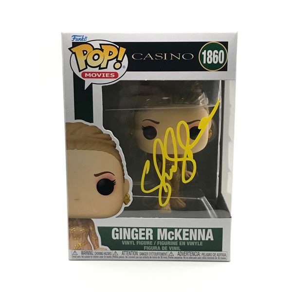 SHARON STONE SIGNED GINGER FUNKO POP - KB COA