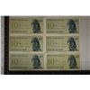 Image 1 : 6-AU/CU INDONESIA 10 SEN BILLS