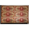 Image 1 : 6 CIRCULATED BRASIL 100 CRUZEIROS