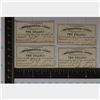 Image 1 : 4-1861 CONFEDERATE BOND COUPONS FOR $2