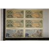 Image 2 : 6-AU/UNC INDONESIA BILLS: 2-1961-2 1/2 RUPIAH'S,