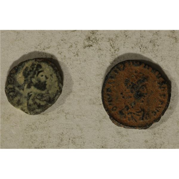 2 ROMAN ANCIENT COINS