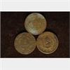 Image 2 : 1 HARD TO READ AND 2 NO DATE US TWO CENT PIECES