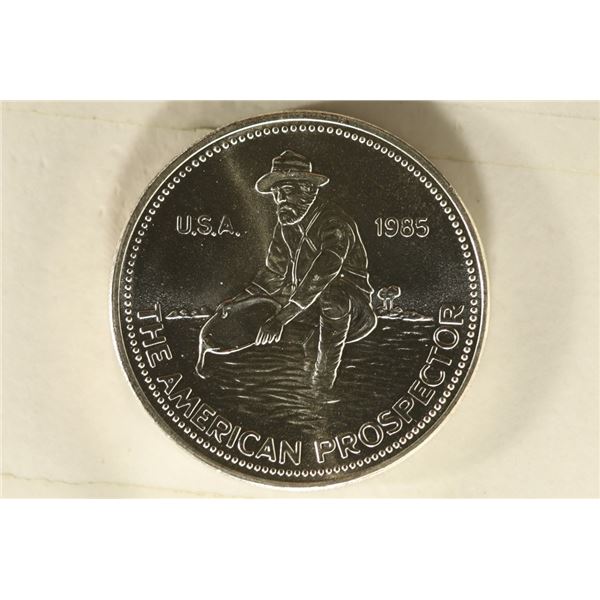 1 TROY OZ .999 FINE SILVER ENGELHARD PROSPECTOR