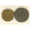 Image 1 : 1938-A GERMAN 5 REICHSPFENNING & 1942-A GERMAN