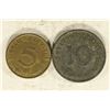 Image 2 : 1938-A GERMAN 5 REICHSPFENNING & 1942-A GERMAN