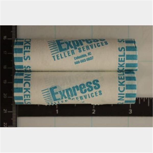 2 SOLID DATE $2 ROLLS OF 2002-P JEFFERSON