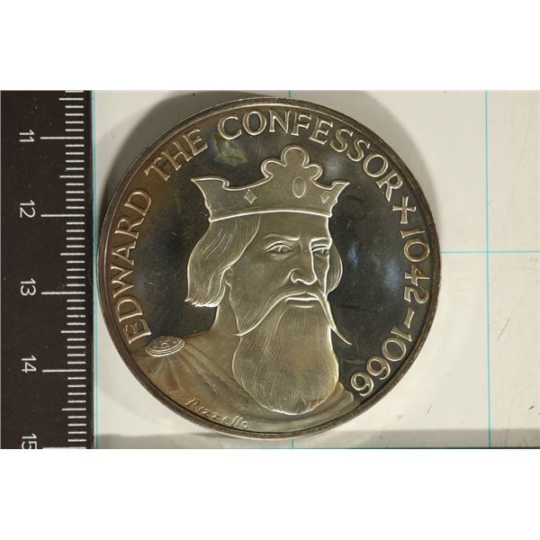 40.6 GRAM STERLING SILVER EDWARD THE CONFESSOR