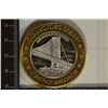 Image 1 : CASINO $10 SILVER TOKEN (UNC) CASINO WINDSOR
