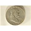 Image 1 : 1951 SILVER FRANKLIN HALF DOLLAR