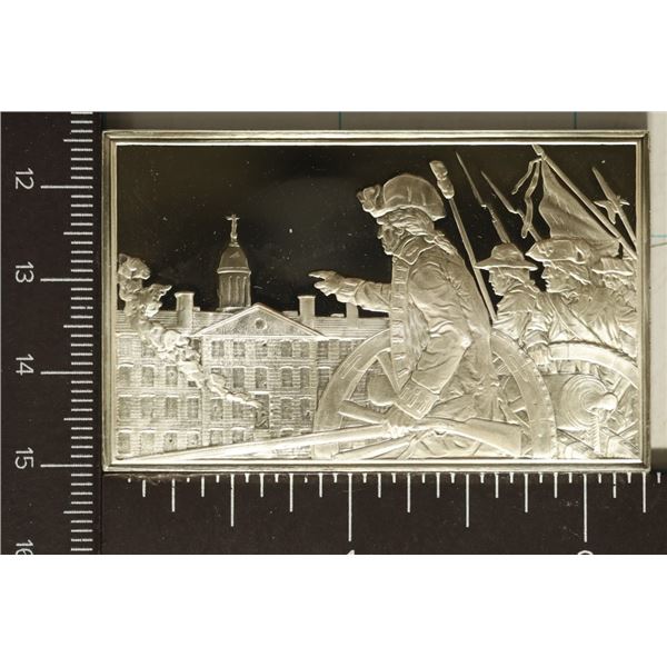 1.71 OZ. ASW SILVER MEDAL THE BICENTENNIAL