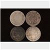 Image 2 : 4 SILVER SEATED LIBERTY DIMES: 1876, 1877, 1887