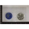 Image 1 : 1972-S UNC IKE SILVER DOLLAR (BLUE PACK) NO PAPER
