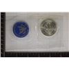 Image 2 : 1972-S UNC IKE SILVER DOLLAR (BLUE PACK) NO PAPER