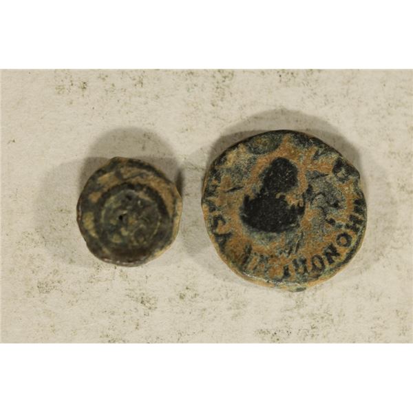 2 ROMAN ANCIENT COINS