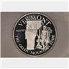 Image 1 : .51 OZ. PROOF STERLING SILVER VERMONT ROUND