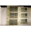 Image 1 : 6 GERMAN BILLS: ALL 1922-10000 MARK BILLS