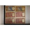 Image 2 : 6-INDIA 2 RUPEE BILLS ALL CIRCULATED