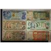 Image 1 : 6-PHILIPPINES BILLS: 1-2 PISO, 2-5 PISO, 2-10 PISO