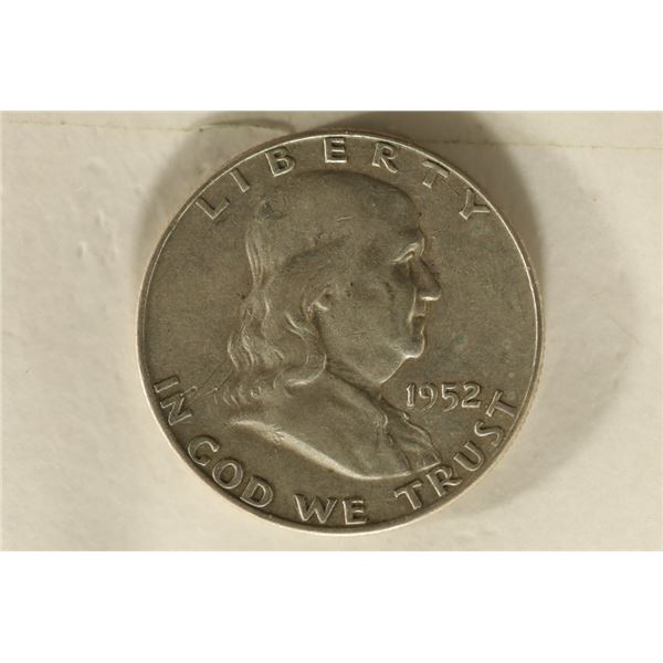 1952-D SILVER FRANKLIN HALF DOLLAR