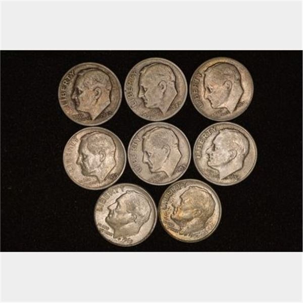1947-P/D/S, 1953-P/D/S & 1963-P & D SILVER