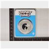 Image 1 : 2022 SOMOA .999 SILVER LOONEY TUNES $5 DAFFY DUCK
