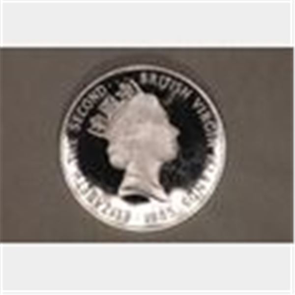 1985 BRITISH VIRGIN ISLANDS 18.8 GRAMS STERLING