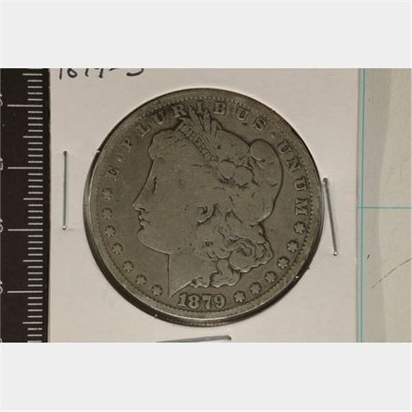 1879-S MORGAN SILVER DOLLAR