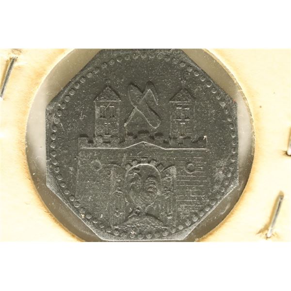 STADT SUHL KLEINGELDERSATZ GERMAN 5 PFENNIGS