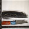 Image 2 : 7.5" DAMASCUS STEEL HUNTER KNIFE WITH BLACK