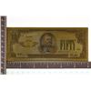 Image 1 : GOLD 999999 FOIL 1928 US $50 GOLD CERTIFICATE